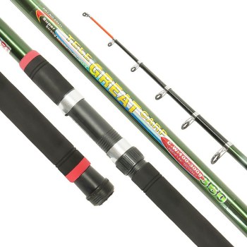 Спиннинг телескопический карповое удилище Winner Tele Great Carp 3.6 м тест 100-300 7 сложений