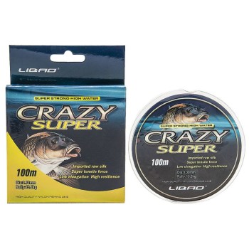 Леска для рыбалки Crazy Super 100 метров 0.30 13.2 кг multicolor 1
