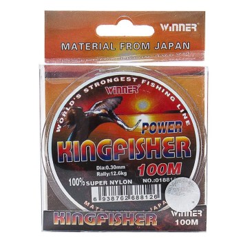 Леска для рыбалки Winner KingFisher 100m 0.30 12.6 кг multicolor