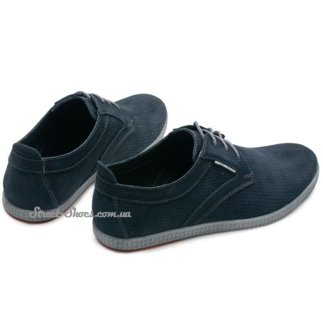 Туфли летние Bertoni 26570 синие 5