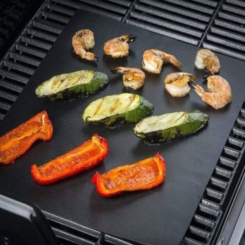 Антипригарный коврик для гриля 3 шт BBQ mat тефлон 33х40 4