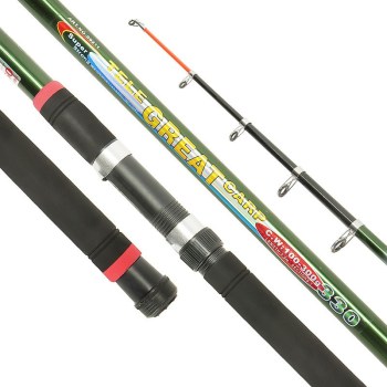 Спиннинг телескопический карповое удилище Winner Tele Great Carp 3.3 м тест 100-300 6 сложений