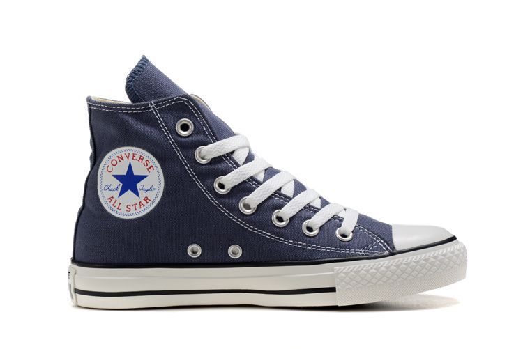 Женские синие Converse высокие